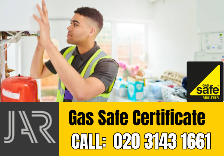 gas safe certificate Collier Row