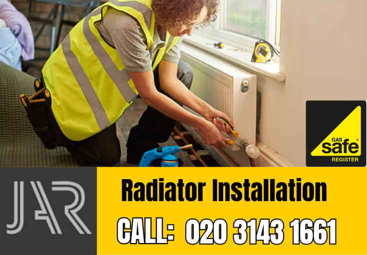 radiator installation Collier Row