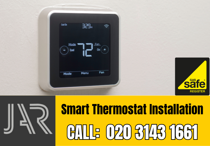 smart thermostat installation Collier Row